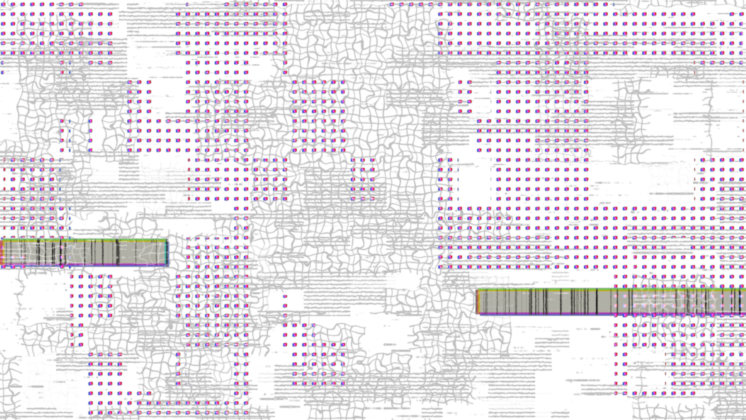 HD VFX of Glitched Transition Abstract