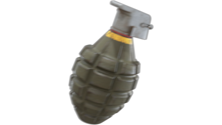 Free Video Effect of Grenade Flyby Slow Motion 