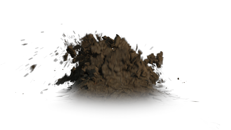 HD VFX of Ground Plough  Cam  Dirt