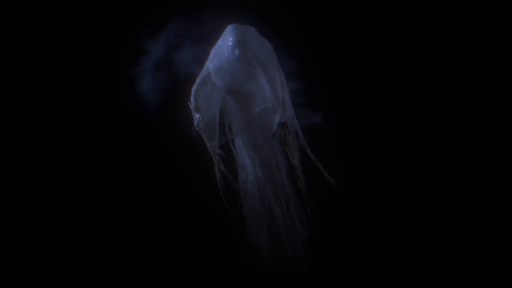 HD VFX of Halloween Projector Ghost Groana Lisa Smokey