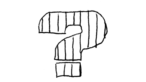 Hand Drawn Type Kit - Question Mark Effect