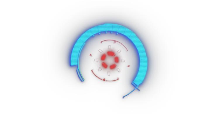 Holographic HUD Circle 2 Effect