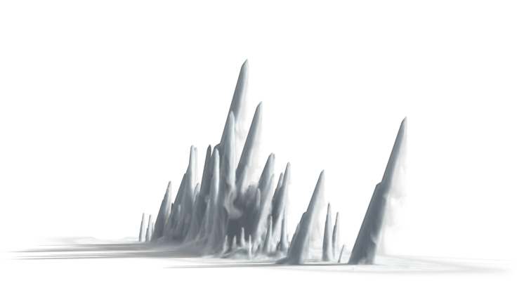 HD VFX of Ice Spike Summon 