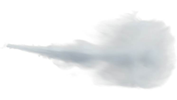 Icey Cloud Spray Angled Effect