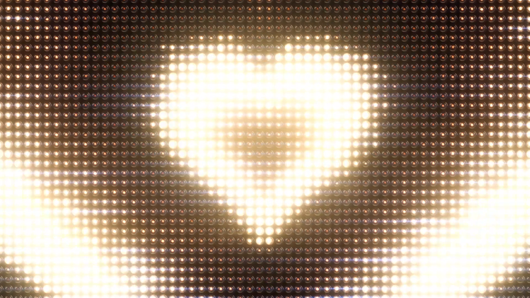 HD VFX of Lightwalls Large Heart 