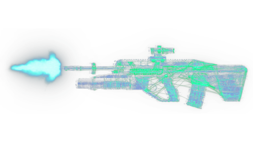 Loopable Gun Hologram 2 Effect