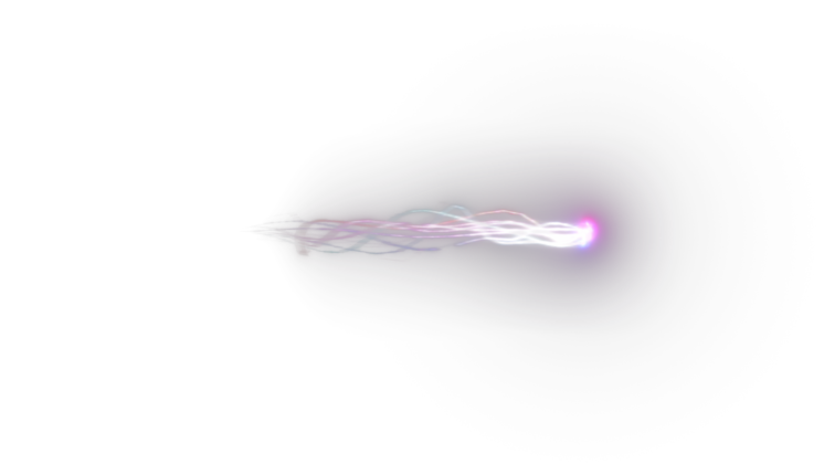 HD VFX of Looping Blaster Bolt Tumble