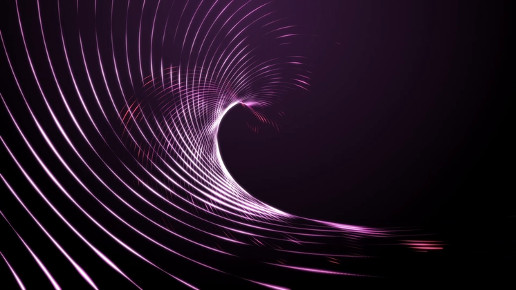 Looping Purple Swirls Effect