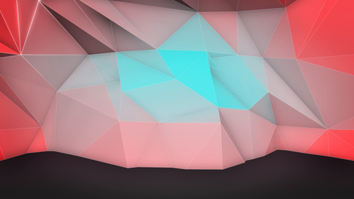 Low Poly Background Wall Color 1 Effect