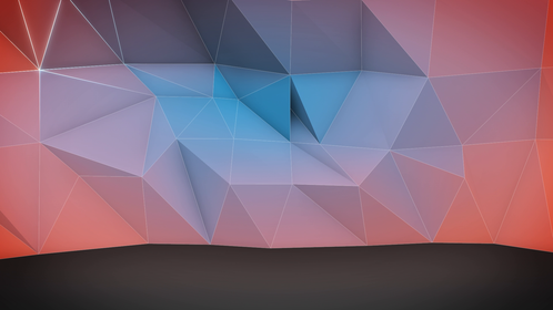 Low Poly Background Wall Color 4 Effect