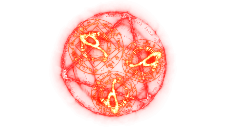Free Video Effect of Magic Circle Fire