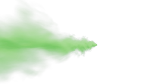 Magic Green Smoke Blast 1 Effect