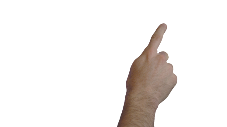 (4K)Male Hand - Drag Left Effect