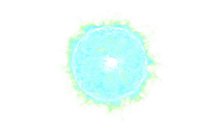 HD VFX of Particle Energy Ball 