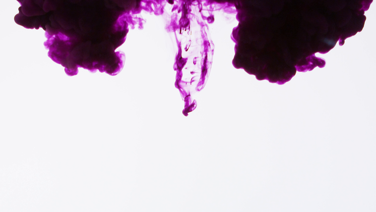 Free Video Effect of Purple Ink Underwater 