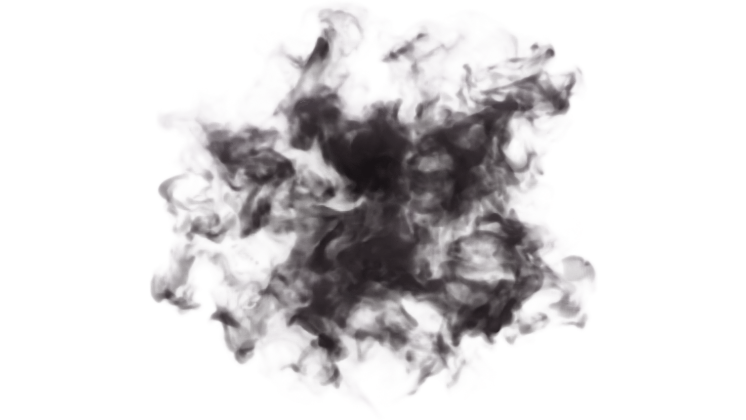 HD VFX of Purple Magic Smoke Burst