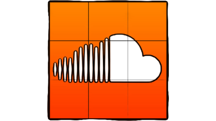 Free Video Effect of Soundcloud Puzzle Cube Icon