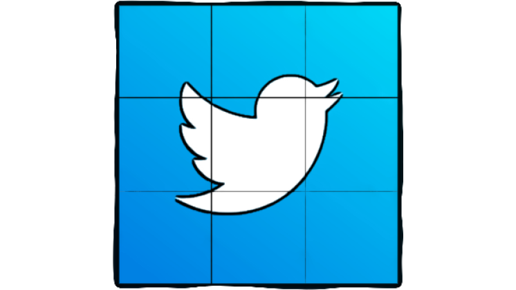Free Video Effect of Twitter Puzzle Cube Icon