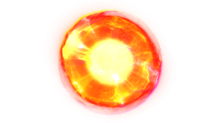 Free Video Effect of Red Energy Ball Ignition