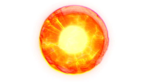 Red Energy Ball Effect