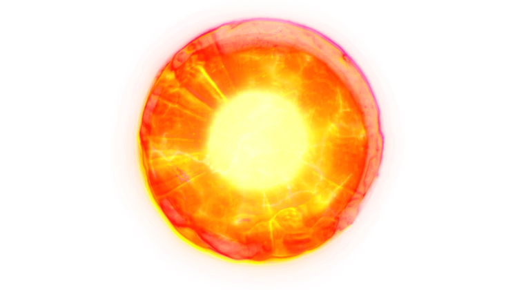 Free Video Effect of Red Energy Ball
