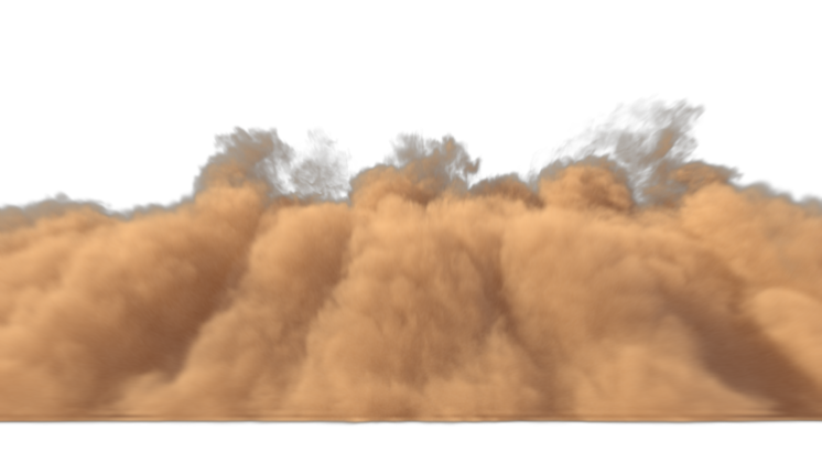 Sandstorm at Camera 3 Effect