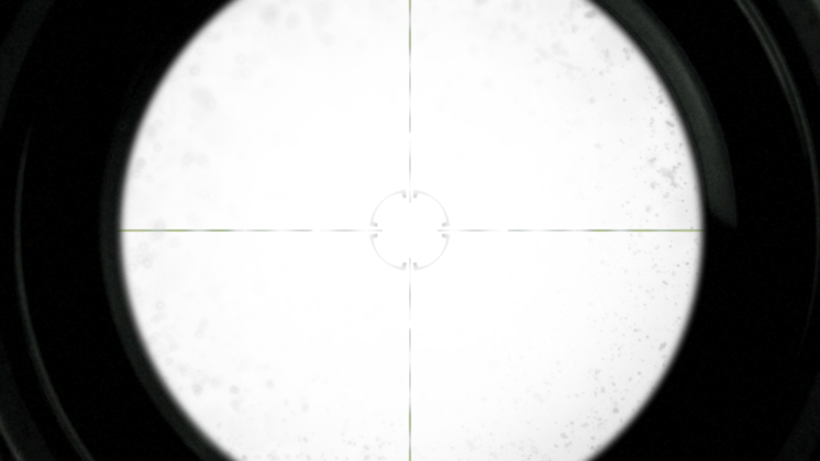 HD VFX of Sniper Scope Overlay 