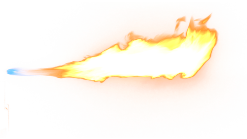 Sideways Weird Flamethrower 5 Effect