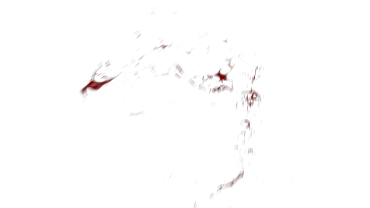 HD VFX of Slowmo Blood Squid Side 