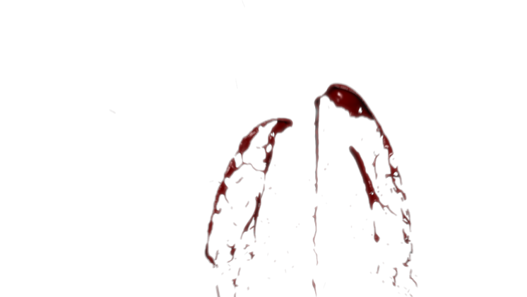 HD VFX of Slow  Blood Squib 
