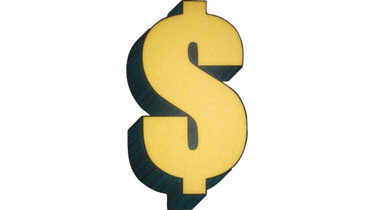HD VFX of Typekit  Scribble Dollar Sign