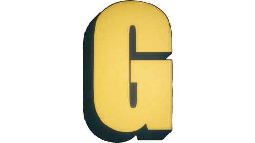 Typekit 3d Scribble G Effect