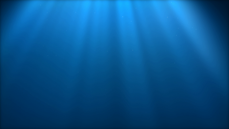 Free Video Effect of Underwater Light Rays 