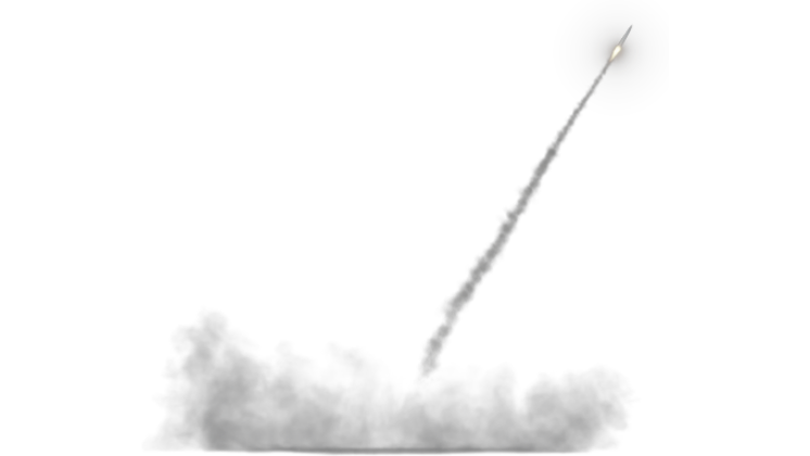 Free Video Effect of Missiles Wide Launch 