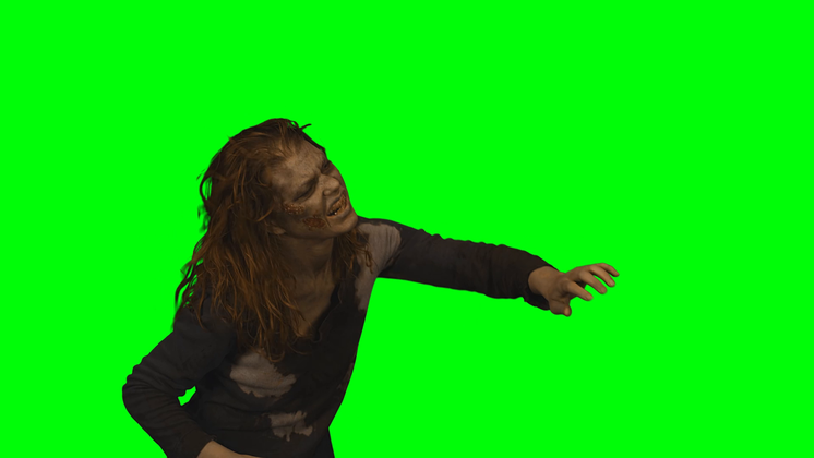 Free Video Effect of Zombie  Mid Reaching Side