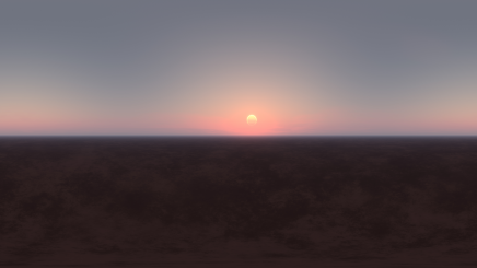 HDRI Desert Eclipse