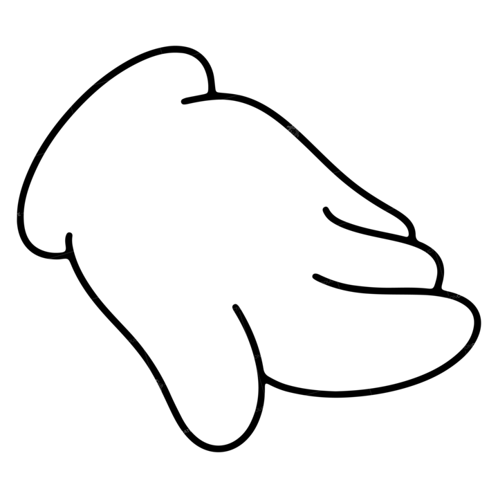 Cartoon Hand Gesture 8