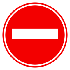 Donotentry Red Sign