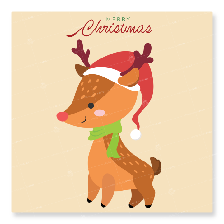 E Card Reindeer