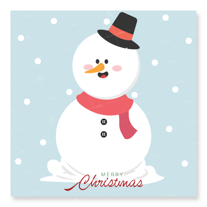 E Card Snowman