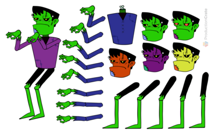 Frankenstein Animatable Toon Character