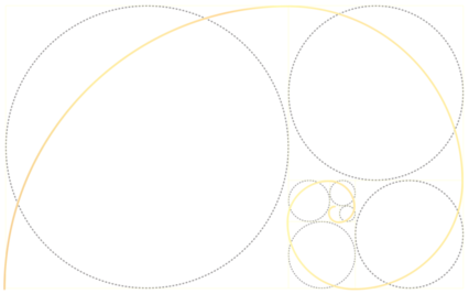 Golden Spiral Circle
