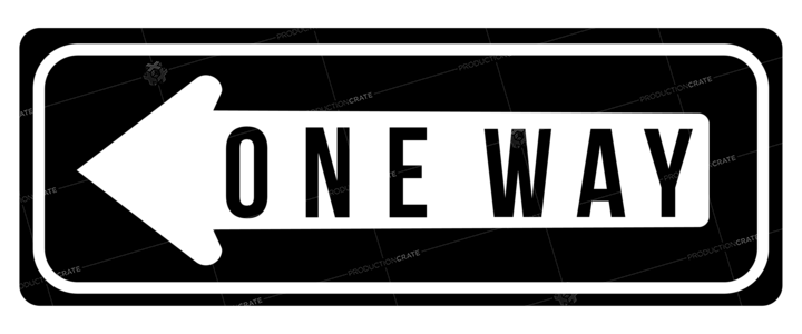 Oneway Sign
