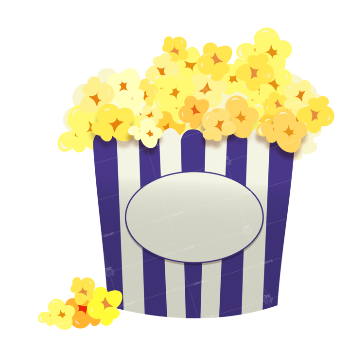 Popcorn Blue Tag