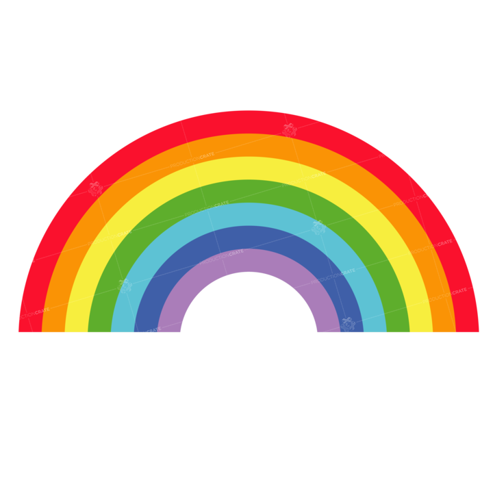 Rainbow Cartoon Plain