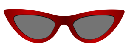 Red Meme Eyeglasses