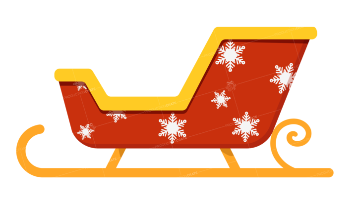 Sleigh Red Snow