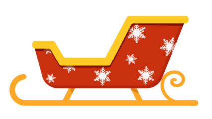 Sleigh Red Snow