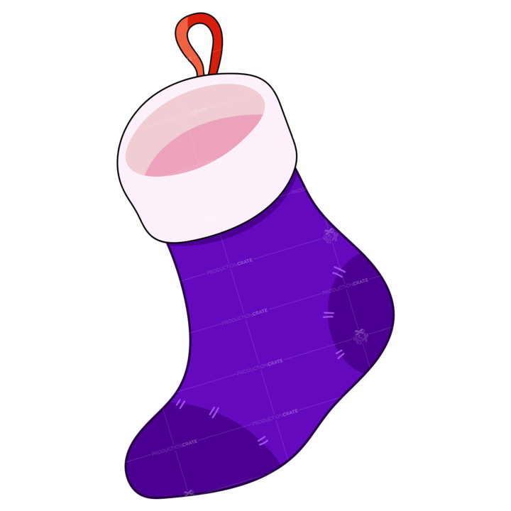 Socks Violet Plain
