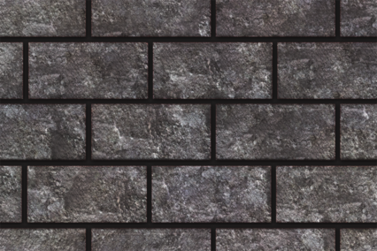 Texture Brick Wall Black